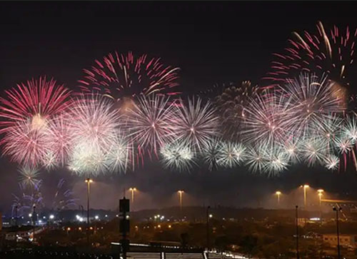 惠民县焰火晚会